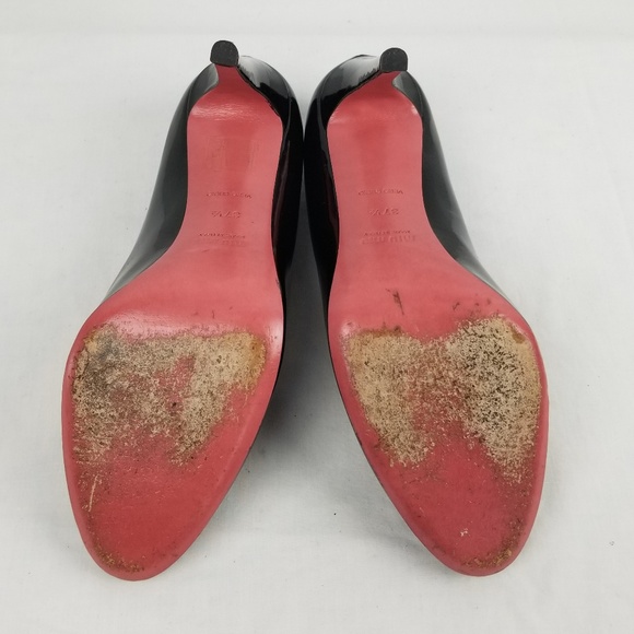Miu Miu Prada Patent Leather Pumps Heels size 37.5 - Picture 8 of 9
